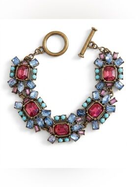 WA Studios Multi-Color Gemstone Bracelet